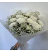 Букет из хризантемы «Белый ангел» 1