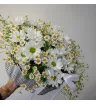 Цветы в корзине «Ромашковое счастье»