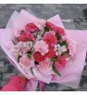 Букет из гвоздик «Розовый день»