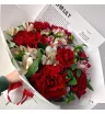 Букет цветов «Огненный акцент»