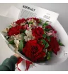 Букет цветов «Огненный акцент» 1