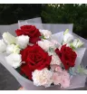 Букет с французскими розами &laquo;Поцелуй&raquo;