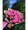 Букет розовых роз «Лиана» 1