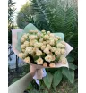 Классический букет кремовых роз
