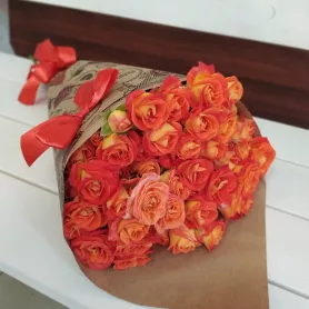 Монобукет «Апельсин» от интернет-магазина «Флорал24» в Адлере