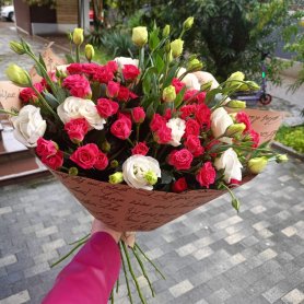 Букет цветов «Нежное дыхание» от интернет-магазина «Floral24» в Сочи