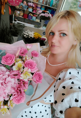 Флорист компании «Floral24» - Екатерина